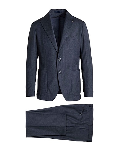 TAGLIATORE Suits Midnight blue 100% Virgin Wool