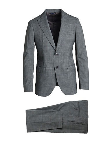 TOMBOLINI Suits Grey 100% Virgin Wool