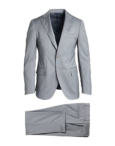 TOMBOLINI Suits Light grey 100% Virgin Wool