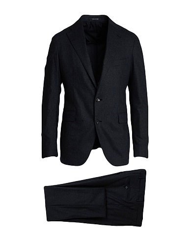 TAGLIATORE Suits Charcoal 90% Virgin Wool, 5% Cashmere, 3% Polyamide, 2% Elastane