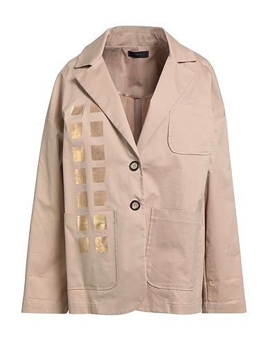 VICTORIA C. Blazer Beige 98% Cotton, 2% Elastane