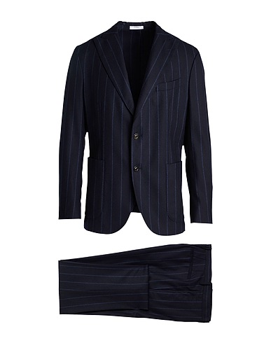 BOGLIOLI Suits Midnight blue 100% Virgin Wool