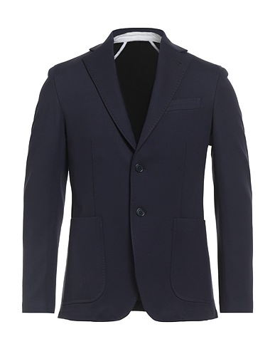 TOMBOLINI Blazer Dark purple 84% Viscose, 11% Polyamide, 5% Elastane
