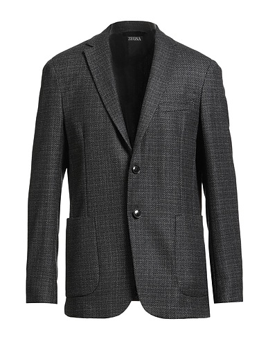 ZEGNA Blazer Black 100% Wool