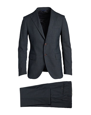 TOMBOLINI Suits Charcoal 100% Wool
