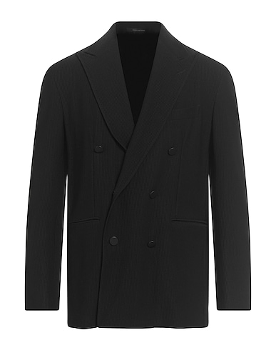 TAGLIATORE Blazer Black 71% Polyamide, 29% Elastane