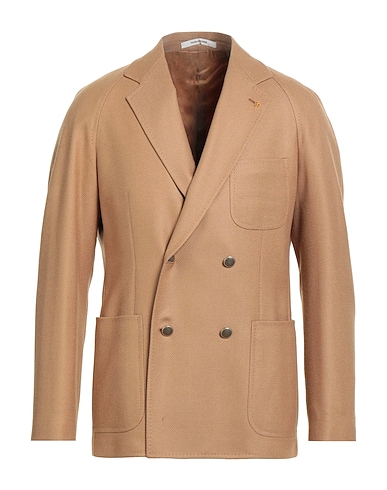 TAGLIATORE Blazer Mustard 98% Virgin Wool, 1% Polyamide, 1% Elastane