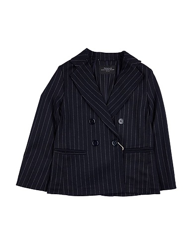 PAOLO PECORA Blazer Midnight blue 64% Polyester, 34% Viscose, 2% Elastane
