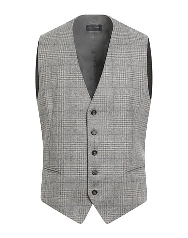 TAGLIATORE Suit vest Grey 94% Virgin Wool, 6% Cashmere