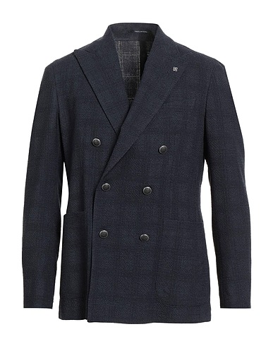 TAGLIATORE Blazer Midnight blue 98% Virgin Wool, 2% Elastane