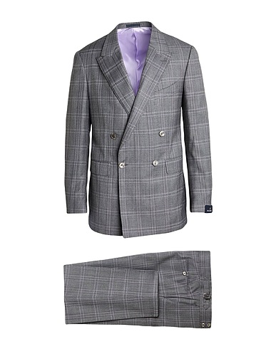 SCABAL® Suits Grey 100% Virgin Wool