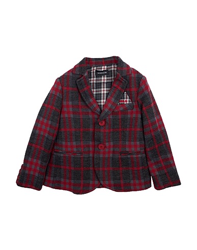 MONNALISA Blazer Brick 40% Polyester, 26% Cotton, 17% Acrylic, 17% Virgin Wool