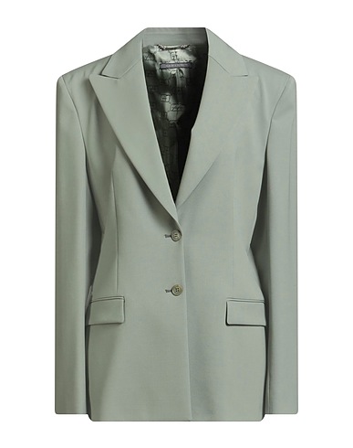 ALBERTA FERRETTI Blazer Sage green 96% Virgin Wool, 4% Elastane