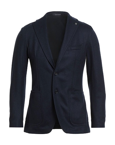 TAGLIATORE Blazer Midnight blue 70% Wool, 25% Polyamide, 5% Other Fibres