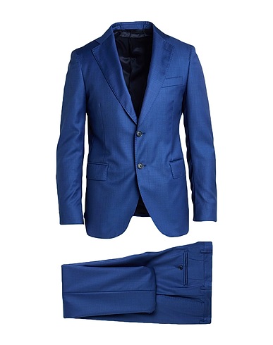 TOMBOLINI Suits Blue 78% Polyester, 20% Viscose, 2% Elastane