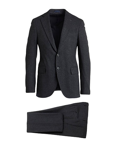 TOMBOLINI Suits Black 82% Viscose, 15% Polyamide, 3% Elastane