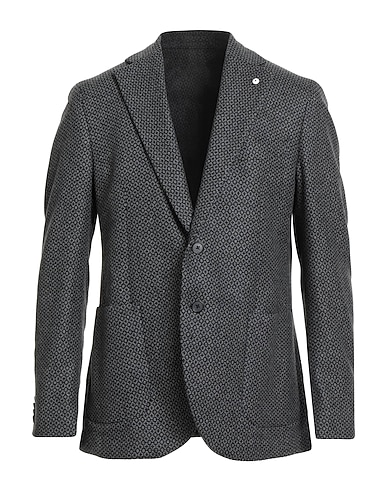 L.B.M. 1911 Blazer Black 100% Wool