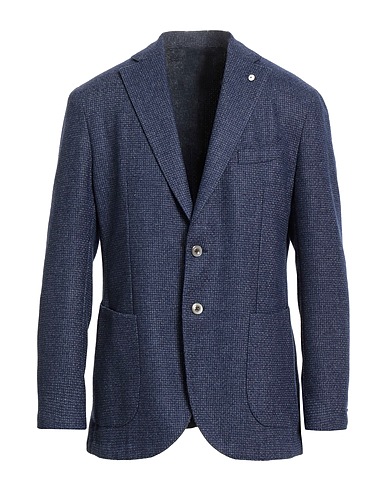 L.B.M. 1911 Blazer Navy blue 55% Wool, 45% Polyester