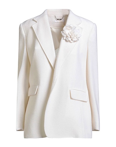 CHLOÉ Blazer White 50% Virgin Wool, 50% Cashmere