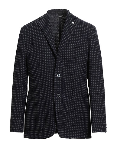 L.B.M. 1911 Blazer Midnight blue 100% Wool