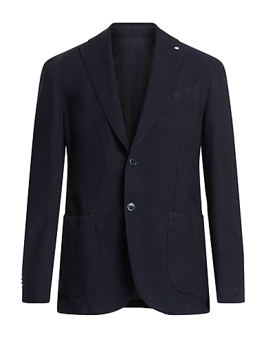 L.B.M. 1911 Blazer Midnight blue 60% Linen, 40% Cotton