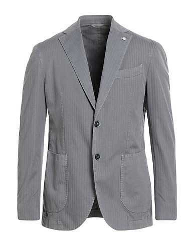 L.B.M. 1911 Blazer Grey 70% Cotton, 30% Polyamide