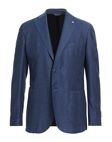 L.B.M. 1911 Blazer Navy blue 65% Cotton, 30% Linen, 5% Mohair wool