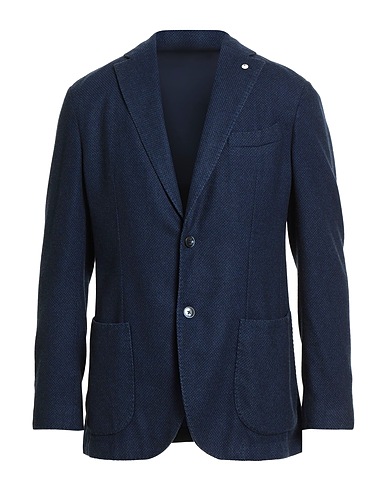 L.B.M. 1911 Blazer Midnight blue 100% Cashmere