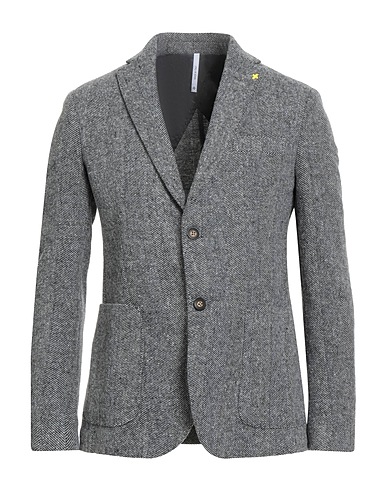 ALESSANDRO GILLES Blazers Grau 35% Acryl, 30% Polyester, 23% Wolle, 7% Andere Fasern, 5% Seide