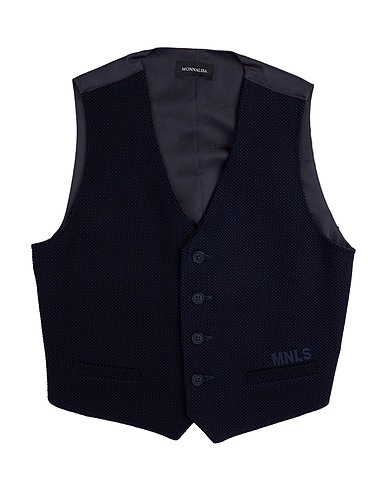 MONNALISA Panciotto Blu notte 70% Poliestere, 26% Viscosa, 4% Elastan