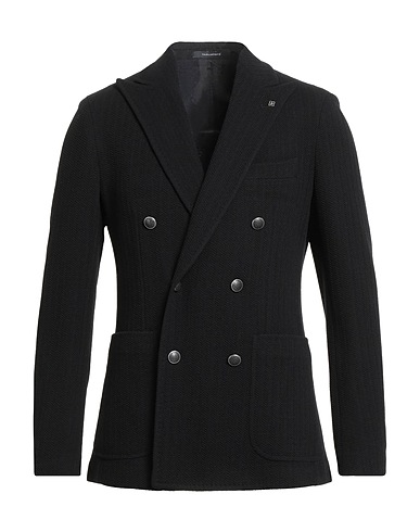 TAGLIATORE Blazer Black 65% Virgin Wool, 35% Polyamide