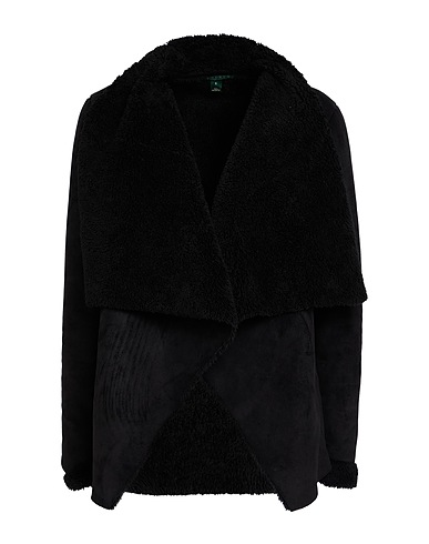 LAUREN RALPH LAUREN Teddy Coat Black 100% Polyester