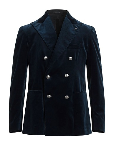TAGLIATORE Blazer Blu navy 98% Cotone, 2% Elastan