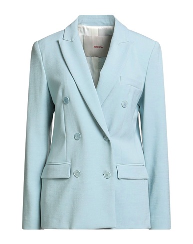 JUCCA Blazer Sky blue 62% Viscose, 36% Polyester, 2% Elastane