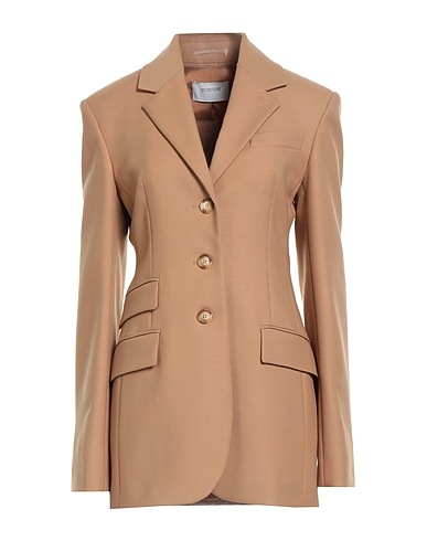 SPORTMAX Blazer Camel 95% Virgin Wool, 5% Elastane
