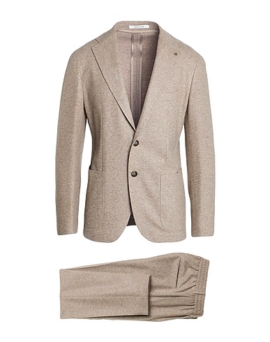 TAGLIATORE Suits Camel 100% Super 100s Wool
