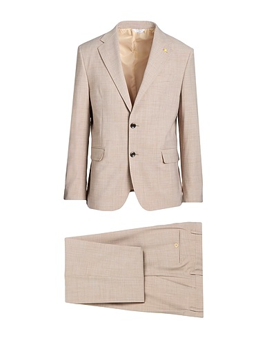 ALESSANDRO GILLES Abito Grigio chiaro 92% Lana, 6% Poliestere, 2% Elastan