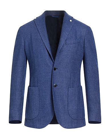 L.B.M. 1911 Blazer Blue 55% Wool, 45% Polyester