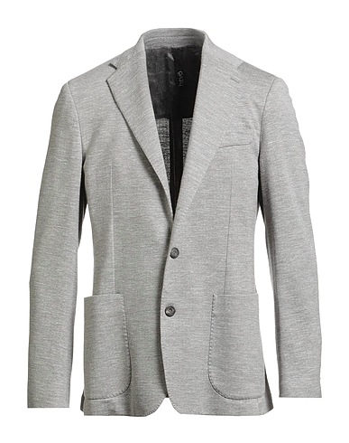 HEVÒ Blazer Grey 49% Virgin Wool, 30% Silk, 21% Linen