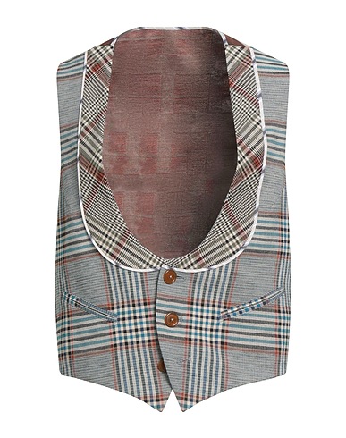 VIVIENNE WESTWOOD Vest Beige 85% Viscose, 13% Virgin Wool, 2% Elastane, Cotton