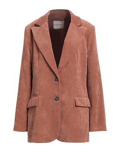 KARTIKA Blazer Camel 86% Polyester, 12% Polyamide, 2% Elastane
