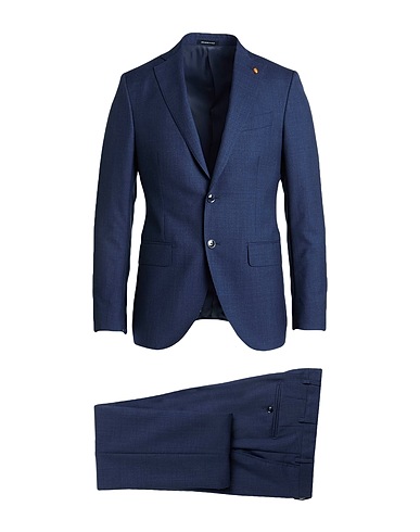 SARTORIA LATORRE Suits Navy blue 100% Virgin Wool