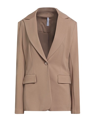 IMPERIAL Blazer Camel 62% Viscose, 32% Polyamide, 6% Elastane