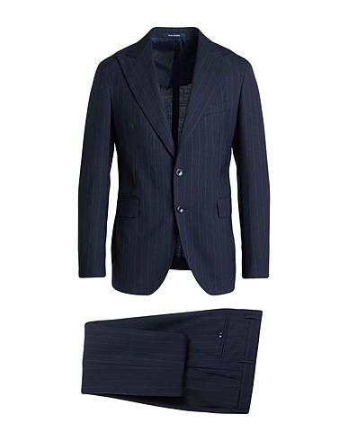 TAGLIATORE Suits Midnight blue 100% Virgin Wool