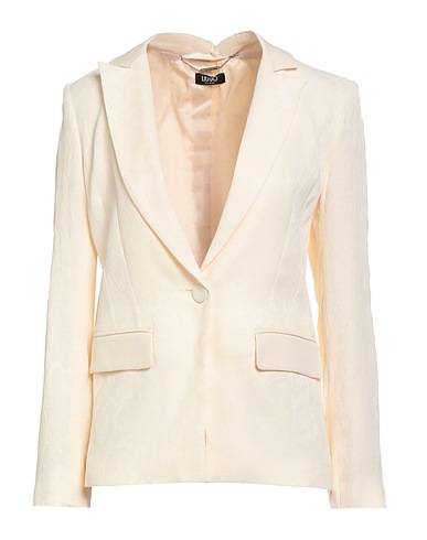 LIU •JO Giacca Beige 100% Viscosa, Poliestere