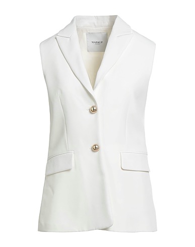 MARKUP Blazer White 92% Polyester, 8% Elastane