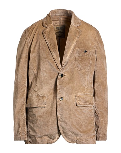 UMA WANG Blazer Sand 79% Cotton, 19% Modal, 2% Elastane