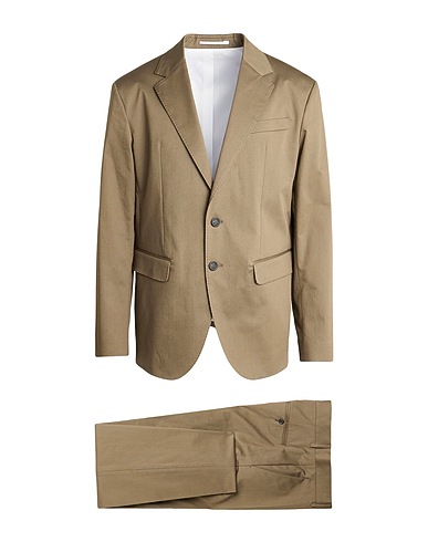 DSQUARED2 Suits Khaki 98% Cotton, 2% Elastane