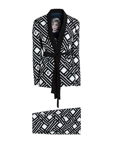 CRISTINAEFFE Suit Black 90% Polyester, 10% Elastane