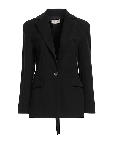 SOUVENIR Blazer Black 92% Viscose, 8% Polyester